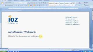 SharePoint Webpart zur automatischen Nummerierung [upl. by Atteinotna42]