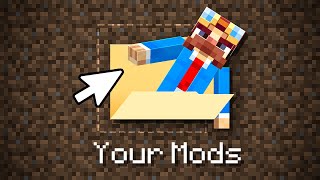 I Tested Your Bizarre Minecraft Mods [upl. by Yelkcub]