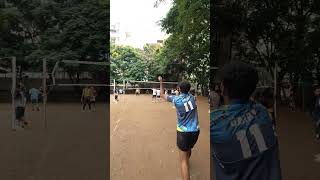 hilarious incident happen on court 🏐🔥😱🤯❤️ volleyball india spike trending viralshorts foryou [upl. by Galasyn]