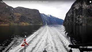 Sognefjord Cruise Nærøyfjord→Aurlandsfjord，Gudvangen→Flåm，Norway [upl. by Malinda]