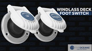 Windlass Deck Foot Switch UpDown BY FIVE OCENAS [upl. by Ehr746]