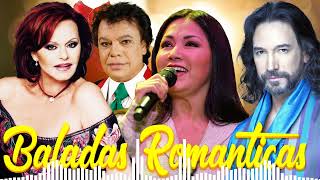 ÉXITOS ROMÁNTICOS ANA GABRIEL JUAN GABRIEL y ROCÍO DÚRCAL  100 GRANDES ÉXITOS INOLVIDABLES [upl. by Hairehcaz]