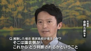 【独自】斎藤知事「議会解散」なら選挙費用は約１６億円か 知事は改めて続投の意思を示す 解散については肯定も否定もせず（2024年9月10日） [upl. by Jazmin518]