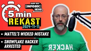 REKAST  Talkin Bout infosec News 20241111 infosecnews cybersecurity podcast podcastclips [upl. by Octave]