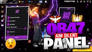 FREE PANEL PC GRATIS OB47 AIM SILENT  SPEED  QUICK AXIS PANEL  ANTI BAN 100 [upl. by Aihsilat507]