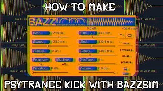 How to Make Psytrance Kick With BazzismComo Fazer um Kick de Psytrance com o Bazzism [upl. by Adahs]