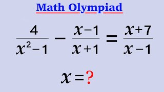 Math Olympiad  A Nice Rational Equation  VIJAY Maths [upl. by Ettegdirb]