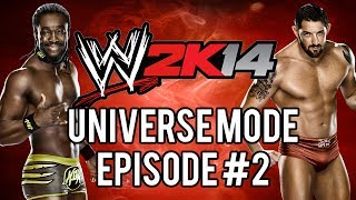 WWE 2k14 Universe Mode  02 quotFour Sides of Steelquot [upl. by Radbun]