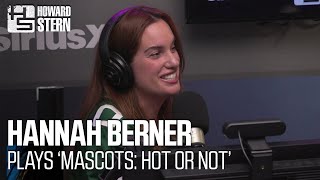 Hannah Berner Plays “Mascots Hot or Not” on Stern Show Summer School [upl. by Drooff]