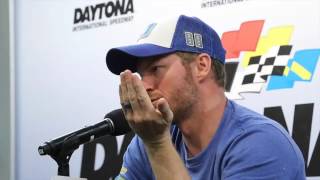 Dale Earnhardt Jr  muses on Tom Cruise ‘Days of Thunder’ at Daytona [upl. by Nyrek]