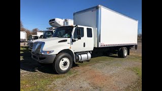 NON CDL Sleeper International MV with 26 Foot Box Product Review  Michael Olden of LeeSmith [upl. by Colyer]