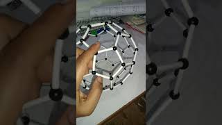 BuckminsterfullereneC60 3d structure carbon allotropes [upl. by Llevol]