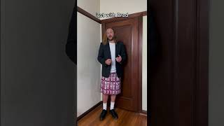 Skirt styling for men Getting Dressed with Brad meninskirts [upl. by Yelrihs]