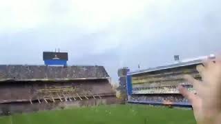 Gol de Lucas Pratto a Boca en la Bombonera desde la tribuna Final Copa Libertadores Ida 11112018 [upl. by Yornek663]