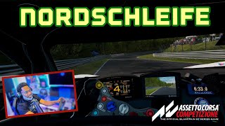 Assetto Corsa Competizione Nurburgring Nordschleife 2 lap Drive Through Day and NightRain [upl. by Azer]