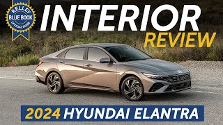 2024 Hyundai Elantra  Interior Review [upl. by Mateo649]