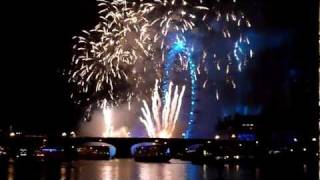 London Fireworks 2012 HD full 12minute display [upl. by Genevra847]