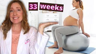 33 Week Pregnant in Months  Braxton Hicks Contractions or Labor What to Expect [upl. by Carmella113]