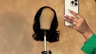 Revamp a balding frontal lace wig [upl. by Llecrup642]