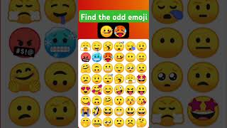 Find the odd emoji mistake comment box puzzle emojichallenge emoji emojipuzzle funnypuzzle [upl. by Zeuqcaj91]