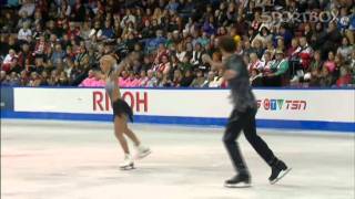 ISU GP Skate Canada  Tatiana VOLOSOZHAR  Maxim TRANKOV  LP [upl. by Killie]