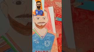 Virat Kohli ki drawing 🎨🖌️ [upl. by Ydorb338]