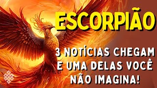 ESCORPIÃO ♏ O PREÇO DO BEM E DO MAL😱 3 NOTÍCIAS CHEGAM E UMA DELAS VOCÊ NÃO IMAGINA🛑VAI VALER A PENA [upl. by Hcelemile]