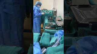 Inside Operation Room Watch the scrub nurse prepare for action orthopedicsurgeon [upl. by Rechaba]