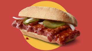 McDonalds Commercial 2024  USA • McRib [upl. by Eentruok]