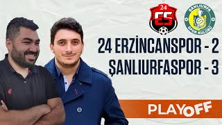 24 Erzincanspor 23 Şanlıurfaspor  Play Off  Maç sonu [upl. by Novihs186]