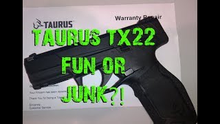 Taurus TX22 Review Budget Fun or Budget JUNK [upl. by Enilorak]