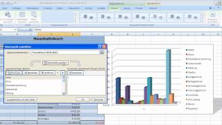 Excel für Einsteiger  Teil 6 Diagramm einfügen und formatieren [upl. by Naxor535]