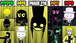 Mix of EVERY Monster VOICE From Incredibox MUSTARD Every Phase 110 Comparison [upl. by Vicki]