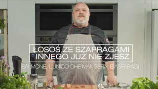 Łosoś ze Szparagami Przepis Sous Vide Marco Ghia Laica Polska [upl. by Corrine]