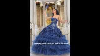 Blaues Ballkleid Sissi Kleid [upl. by Brandyn879]