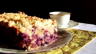 Blueberry Crumb Cake  recipe and tutorial [upl. by Tnarb]