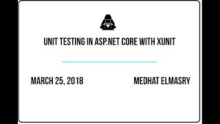 Unit Testing in ASPNET Core with XUnit [upl. by Ibrab]