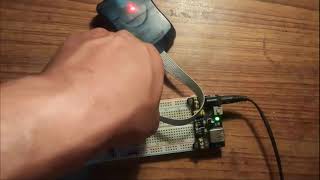 ATmega32A LED blink demonstration [upl. by Dublin]