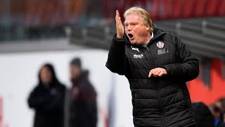 Jörgen Lennartsson inför den första kvalmatchen mot Halmstads BK [upl. by Inna]