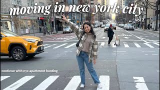 MOVING IN NYC ALONE AT 34 vol 2  continue nyc apartment hunting tour 5 manhattan apartments [upl. by Ssac]