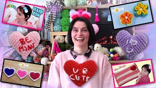 5 Crochet Valentines Gifts You Can Make Right Now [upl. by Samuelson653]