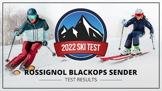 2022 Rossignol BLACKOPS Sender  SkiEssentialscom Ski Test [upl. by Niala]