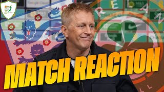 England 50 Republic of Ireland  Heimir Hallgrimsson Reacts [upl. by Vullo]