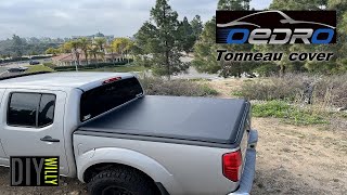 OEDRO Tonneau Cover install 20052022 NISSAN Frontier with utility track bed system [upl. by Warrick673]