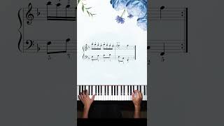 Mozart Piano Piece KV 33b piano [upl. by Aneliram]