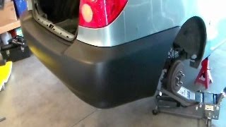 2003 2004 2005 2006 2007 2008 Toyota Corolla CE amp LE removal and installation of REAR BUMPER [upl. by Krefetz]