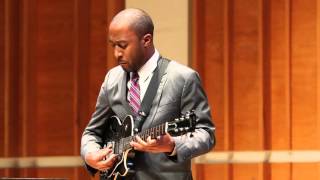 Dan Wilson  Cotton Tail  Wes Montgomery Jazz Guitar Competition [upl. by Korfonta543]