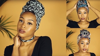 3 EASY DIY HEADWRAP STYLES USING T SHIRTS amp LEGGINGS [upl. by Chamberlain]