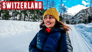 SWITZERLAND TRAVEL VLOG 🇨🇭 Ep 1  Visiting Zürich Rhine Falls amp Sledding in the Swiss Alps [upl. by Mccall]