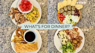 WHAT’S FOR DINNER  EASY amp BUDGET FRIENDLY  REALISTIC WEEKNIGHT MEALS  DINNER INSPIRATION [upl. by Nonnahs516]